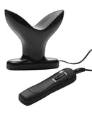 Master Series Ass Anchor Vibrating Anal Plug - 10 Function Black