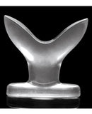 Master Series Anchored Clear Anal Plug