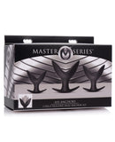 Ass Anchors 3 Piece Silicone Anal Anchor Set