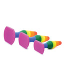 Frisky Rainbow Silicone Anal Trainer Set