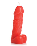 Master Series Spicy Pecker Dick Drip Candle - Red