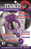 Macho Ultra Erection Keeper Vibrating Cock Ring