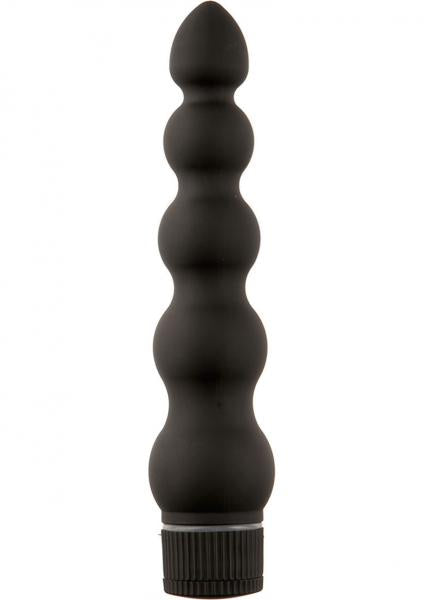 Black Magic 7 inches Ribbed Vibrator