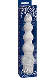 White Nights 7 inches Ribbed Vibrator