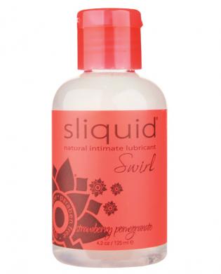 Sliquid Swirl Lubricant Strawberry Pomegranate  4.2oz