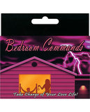 Bedroom Commands Game