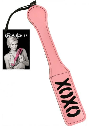 Sex And Mischief XOXO Paddle Pink 12 Inches