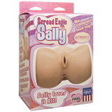 Spread Eagle Sally Compact Masturbator Beige