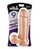 Thick Cock Balls 9 Inches Suction Cup Beige Dildo