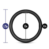 Performance VS1 Pure Premium Silicone Cockrings Black