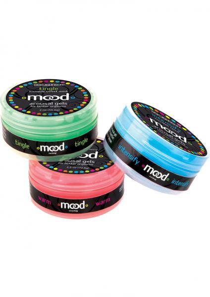 Mood Arousal Gels 3 Pack Tingle, Warm, And Intensify