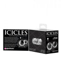 Icicles No 42 Medium Glass Ben Wa Balls Clear