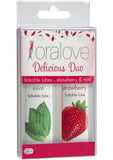 Oralove Delicious Duo Strawberry And Mint