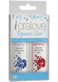 Oralove Delicious Duo Lickable Lubes Warming And Tingling