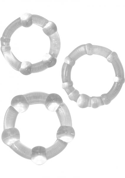 Beaded C Ring 3 Pack Set