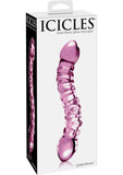 Icicles No. 55 Pink Glass Massager