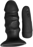 Ram Pulsating Butt Plug 4 Function Black