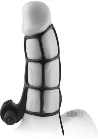 Deluxe Silicone Power Cage - Black