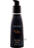 Wicked Aqua Heat Waterbased Warming Sensation Lubricant 2oz.