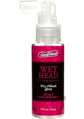 Goodhead - Wet Head - Dry Mouth Spray - Sweet Strawberry 2 Fl Oz