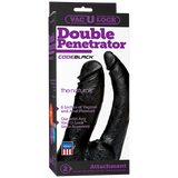 Vac-U-Lock Code Black Double Penetrator