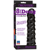 Vac-U-Lock 8 inches Dong Raging Hard-Ons Black