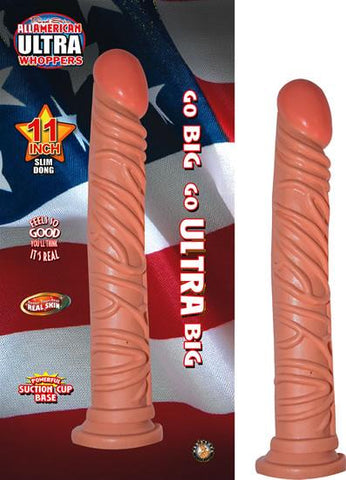 All American Ultra Whopper 11 Inches Slim Dong Flesh