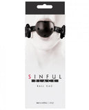 Sinful Black Ball Gag