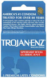 Trojan Condom Enz With Spermicidal Lubricant 3 Pack