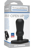 Titanmen The Open Up Black Butt Plug