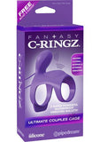 Fantasy C-Ringz Ultimate Couples Cage Purple