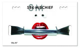 Sex & Mischief Silky Bit Gag Black