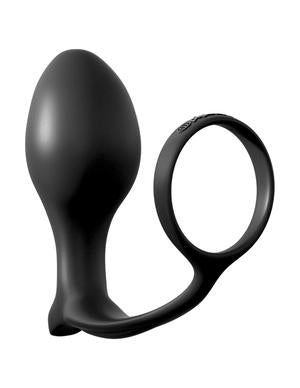 Anal Fantasy Collection: Ass-gasm Cock Ring, Advanced Plug