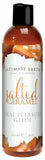 Intimate Earth Sea Salt Caramel Flavored Glide 120ml.