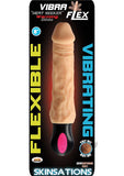 Skinsations Vibra-flex Heat Seeker Flexible/warming Dildo 12 Function