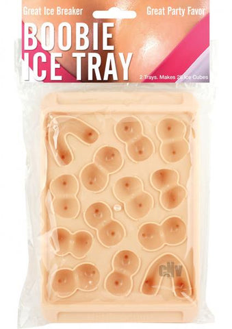 Boobie Ice Cube Tray Assorted Shapes 2 Pack