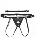 King Cock Fit Rite Harness Black Nylon Strap On