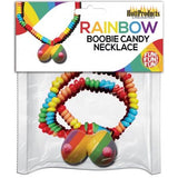 Rainbow Boobie Candy Necklace