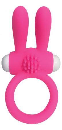 Neon Rabbit Cock Ring Vibrator