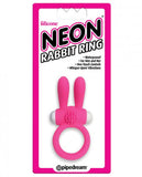 Neon Rabbit Cock Ring Vibrator