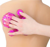 Roller Balls Massager Pink Massage Glove