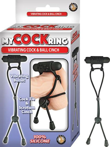 My Cock Ring Vibrating Cock And Ball Cinch Black