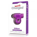 Screaming O Charged Owow Vooom Vibrating Cock Ring Purple