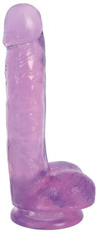 Lollicock 7 inches Slim Stick Dildo with Balls