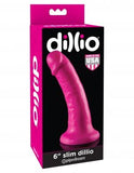 Dillio 6 inches Slim Realistic Dildo