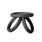 Perfect Fit Xact-fit Silicone Rings S-m-l (#14, #17, #20) Black