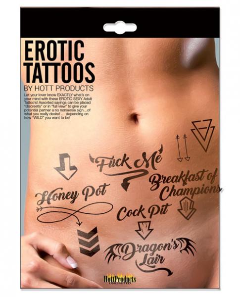 Erotic Tattoos Assorted Pack