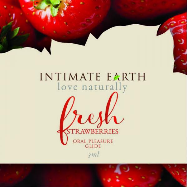 Intimate Earth Fresh Strawberry 3ml Foil