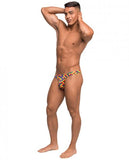 Male Power Pride Fest Bong Thong Print L/xl