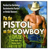 Pin The Pistol On The Cowboy Game